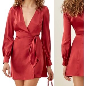 Kenna Silk Dress Reformation